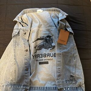 Burberry Light Blue Denim Jacket